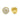 14K Yellow Gold Round Diamond Cluster Stud Earrings 0.58 CT