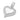 14K White Gold Heart Baguette Pendant 2.21 CT