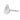 14K White Gold Pear Shaped Diamond Engagement Ring 2.54 CT