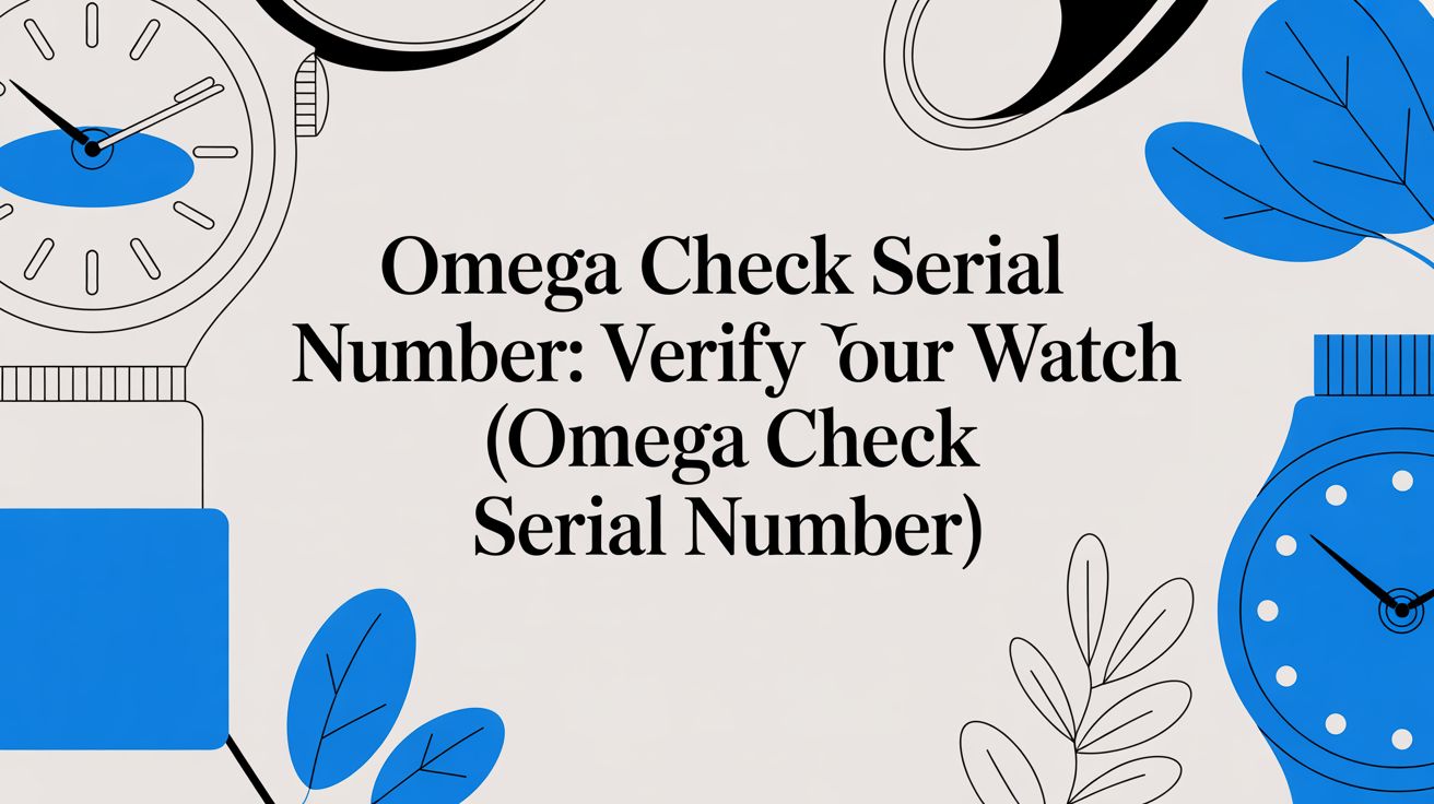 Omega Check Serial Number: Verify Your Watch (omega check serial numbe ...