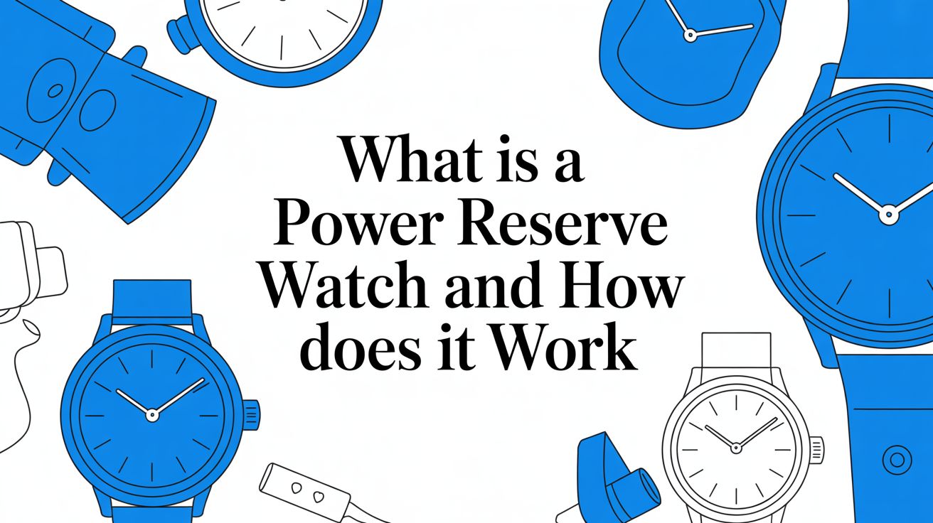 What Is a Power Reserve Watch and How Does It Work – ECI Jewelers