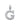 14K White Gold Diamond Initial "G" Pendant - 0.97 Ctw