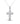 14K White Gold Fancy Cross Diamond Pendant (0.32 CTW)