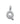 14k Yellow Gold Diamond Initial "Q" Pendant  0.95 Ctw
