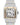 Cartier 2319 Santos Galbée White Roman Dial Stainless Steel Box 2003