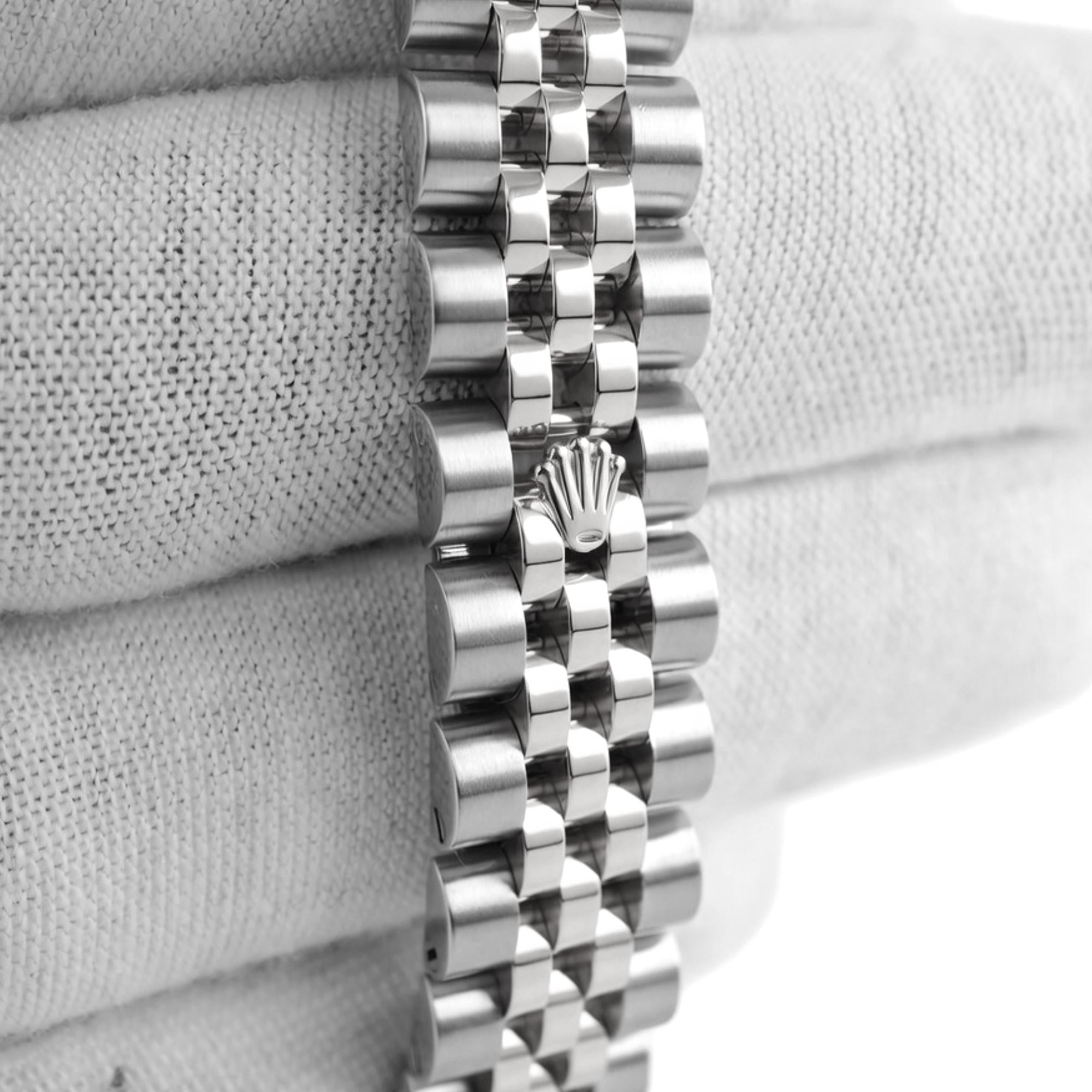 Rolex 279174 Lady-Datejust 28 mm Fluted Bezel Dark Grey Roman Dial