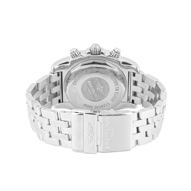 Breitling AB0110 Chronomat Black Dial Stainless Steel Pilot Bracelet Papers 2014