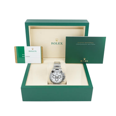 Rolex Daytona 116500LN 40mm White Dial Panda Oyster Bracelet Box and Papers 2019