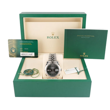 Rolex 126334 Datejust 41 mm Wimbledon Dial Jubilee Bracelet Box and Papers 2026