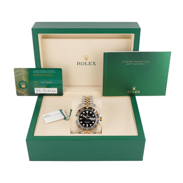 Rolex 126713GRNR GMT-Master II Black Dial Jubilee Bracelet Box and Papers 2026