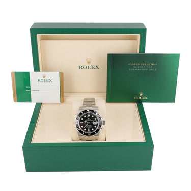 Rolex 116610LN Submariner Date 40mm Black Dial Oyster Bracelet Box & Papers 2017