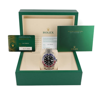 Rolex 126710BLRO GMT-Master II "Pepsi" Jubilee Bracelet Box and Papers 2022