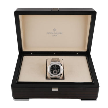 Patek Philippe 5980/1A-001 Nautilus Stainless Steel Blue Dial Box Archives 2008