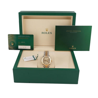 Rolex 279173 Lady-Datejust 28mm Champagne Dial Jubilee Bracelet Box & Papers2021
