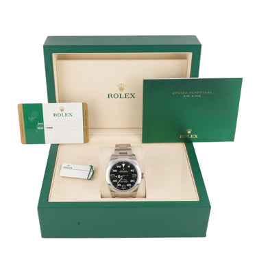 Rolex 116900 Air King 40 mm Black Dial Oyster Bracelet Box and Papers 2019
