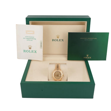 Rolex 69178 Lady-Datejust 26mm Champagne Dial President Bracelet Box Papers 1988
