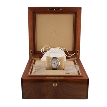 Breguet 7727BR/12/9WU Classique Chronometrie 41 mm 18K Rose Gold Silver Dial Box