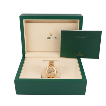 Rolex 179178 Lady-Datejust 26 mm Champagne Dial President Bracelet Box 2002
