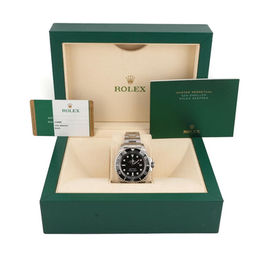 Rolex 116660 Sea-Dweller Deepsea 44mm Ceramic Bezel Black Dial Box & Papers 2015