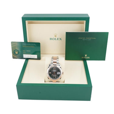 Rolex 126331 Datejust 41 mm 18K Rose Gold Wimbledon Dial Box and Papers 2022