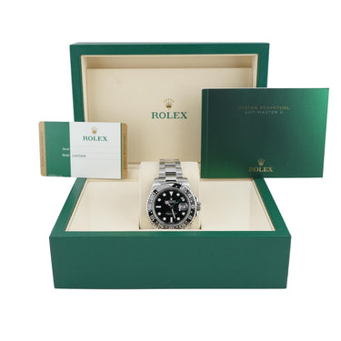 Rolex 116710LN GMT-Master II 40 mm Ceramic Bezel Black Dial Box and Papers 2015