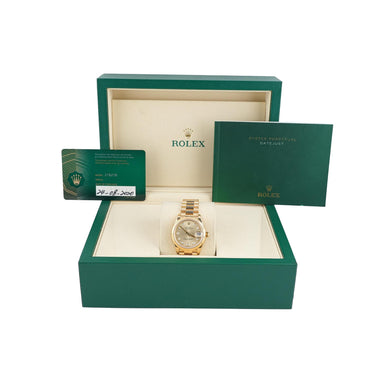Rolex 278278 Datejust 31 mm 18K Yellow Gold Champagne Dial Box and Papers 2020