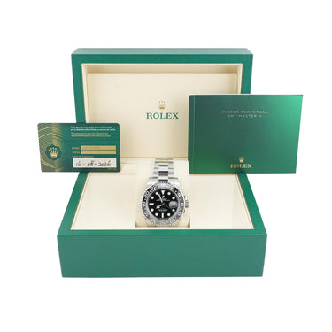 Rolex 126710GRNR GMT-Master II 40 mm Bruce Wayne Oyster Box & Papers 2026