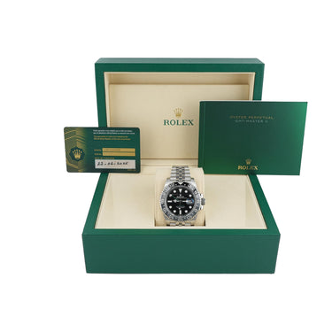 Rolex 126710GRNR GMT-Master II 40 mm Bruce Wayne Jubilee Box & Papers 2026