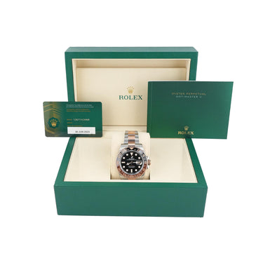Rolex 126711CHNR GMT-Master II 40 mm "Root Beer" Box and Papers 2023