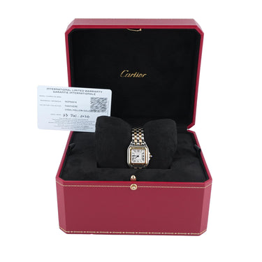 Cartier W2PN0018 Panthere de Cartier White Roman Dial Box and Papers 2026