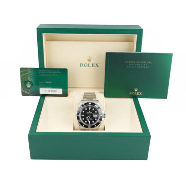 Rolex 126600 Sea-Dweller 43 mm Black Dial Oyster Bracelet Box and Papers 2020
