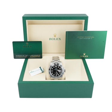 Rolex 126710GRNR GMT-Master II 40 mm Bruce Wayne Jubilee Box & Papers 2024