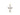 14k White or Yellow Gold Diamond Cross Pendant 1.44ct