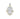 14K Yellow Gold Hamsa Diamond Pendant 1.04 CT