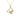 14K Yellow Gold Butterfly Diamond Pendant Necklace 0.52ct