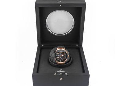 Hublot 301.PB.131.RX Big Bang Black Carbon Fiber Dial Black Ceramic Bezel Black Rubber Box 2006