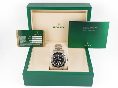 Rolex 116660 Sea-Dweller Deepsea 44 mm Black Ceramic Bezel Black Dial Box and Papers 2015