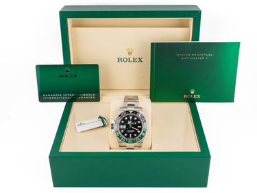 Rolex 126720VTNR GMT-Master II Lefty "Sprite" 40mm Oyster Bracelet Box and Papers 2023