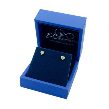 14K Gold Diamond Stud Earrings 0.13 CT