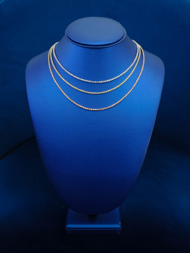 14K Ice Link Chain 2.5 mm