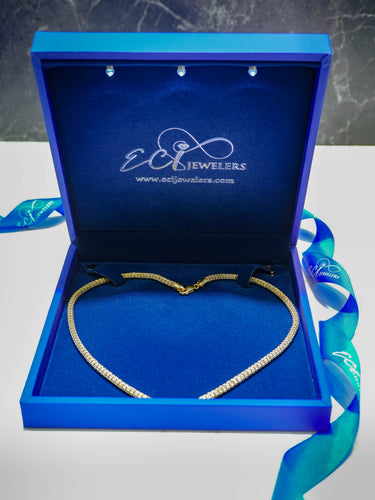 14K Ice Link Chain 3.5 mm