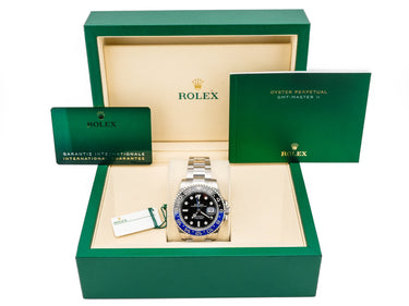Rolex 126710BLNR GMT-Master II "Batman" Ceramic Bezel Oyster Bracelet Box and Papers 2025