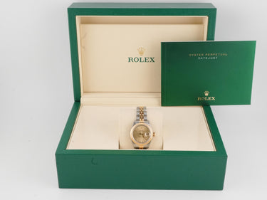 Rolex 79173 Lady-Datejust 26 mm Champagne Dial Jubilee Bracelet with Box 1999