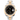 Rolex 116333 Datejust II 41 mm 18K Yellow Gold Fluted Bezel Black Arabic Dial Oyster Bracelet Box and Papers 2013
