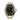 Two-tone Rolex 116713LN GMT-Master II watch with Black Ceramic Bezel Black Dial Oyster Bracelet Box and Papers 2017 on a white background