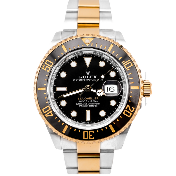 Rolex 126603 Sea-Dweller 43 mm Ceramic Bezel Black Dial Oyster