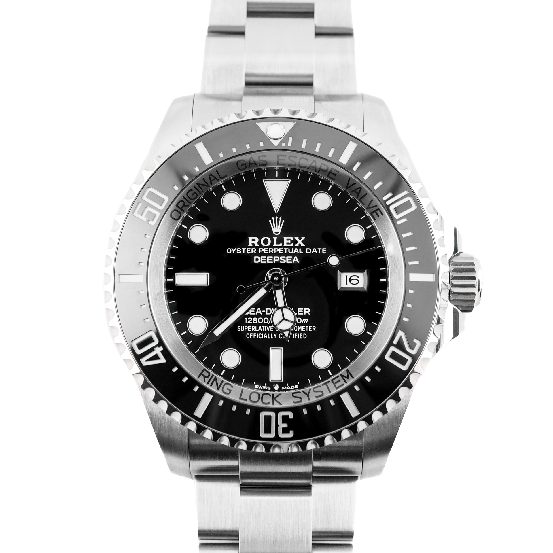Rolex 126660 Sea-Dweller Deepsea 44 mm Black Dial Oyster Bracelet