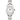 Rolex 76080 Oyster Perpetual Lady 24 mm White Roman Dial Oyster Bracelet Box and Papers 1999 on a white background
