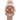 Rolex 126281RBR Datejust 36 mm 18K Rose Gold Rose Roman Dial Jubilee Bracelet Box and Papers 2025 on white background