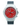 Hublot 1810.1.054 Chronograph MDM Factory Diamond Bezel Red Dial Black Rubber Strap 1990 on a white background